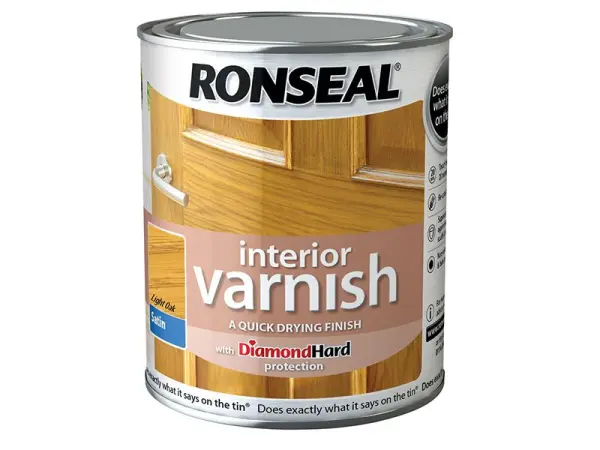 Ronseal Vnitřní lak Rychleschnoucí Satin Light Oak 250ml