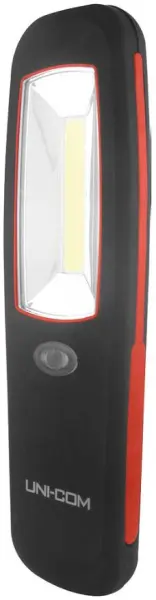 UNI-COM Torcia da Lavoro LED COB 3W con Gancio Appendibile