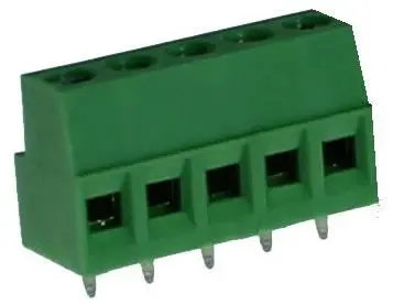 CAMDENBOSS PCB Terminal, 5mm Pitch, 5 Way