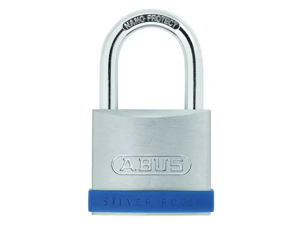ABUS Silver Rock 5 Padlock, Zinc, 55mm