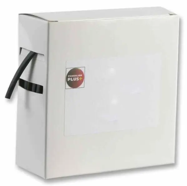 PRO POWER 12.7mm Black Heatshrink Tubing, 2:1 Shrink Ratio, 8m