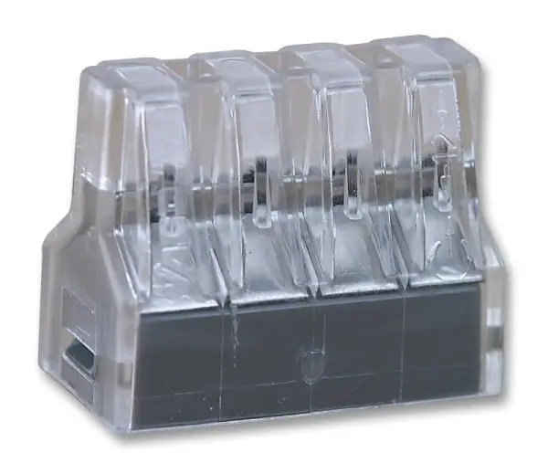 WAGO Connettore Pushwire 8 Vie, 2.5mm², 24A 400V