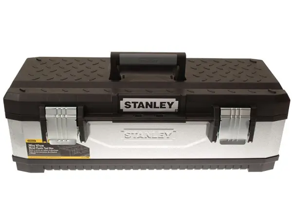 STANLEY® Kotak Alat Logam Bergalvani 66cm (26 inci)