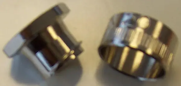 ABB אביזר פלדה לחיבור תעלות M20, דירוג IP40