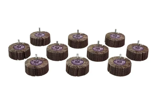 Blue Spot Tools Juego de 10 Ruedas de Lija 120 Grit 80mm