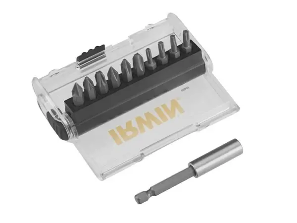 Jogo de Bits para Chave de Fenda IRWIN, 11 Peças, Aço S2
