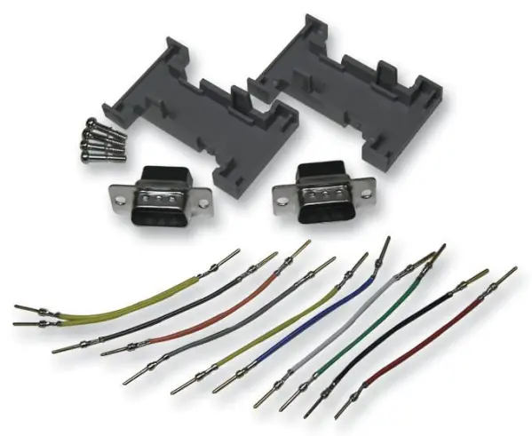 MH CONNECTORS 9ピンDサブ プラグ間 性別変換コネクタ