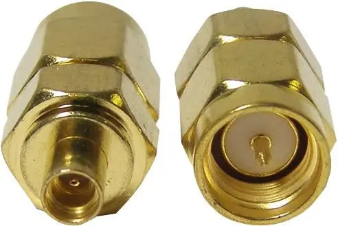 RF SOLUTIONS MMCX 소켓 - SMA 플러그 어댑터, 골드 도금, 50옴