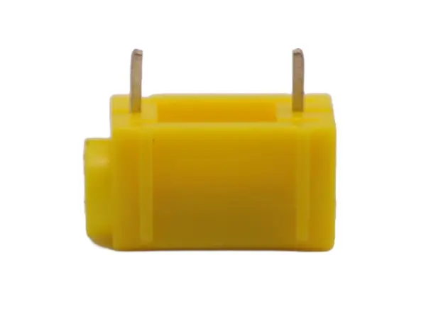 Multicomp Pro 4mm PCB Mount Socket 24A - Yellow
