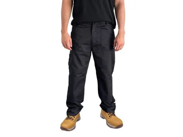 STANLEY Texas Cargo Trousers - Black, 38in Waist 31in Leg