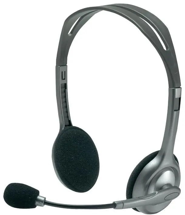 Logitech H110 Cuffie Stereo per PC con Microfono Antirumore