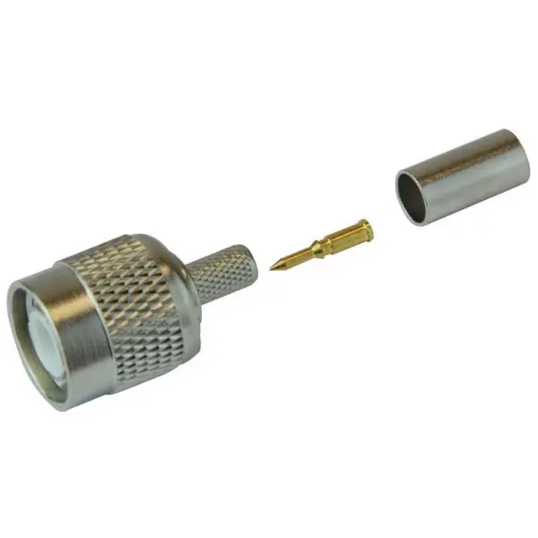 Pro Signal UK TNC Male Crimp Type RG58U Coaxial Connector