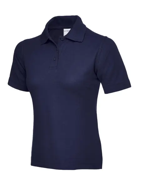 Camisa Polo Uneek Ultra Cotton, 100% Algodón Peinado, Azul Marino, Talla M