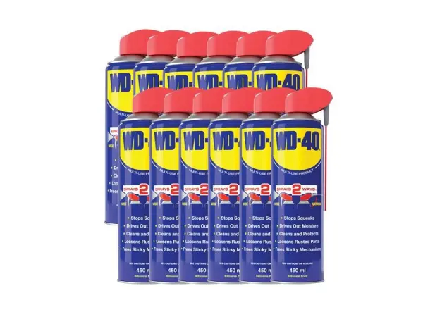 WD-40® 多功能智能吸管喷剂 450毫升（12瓶装）