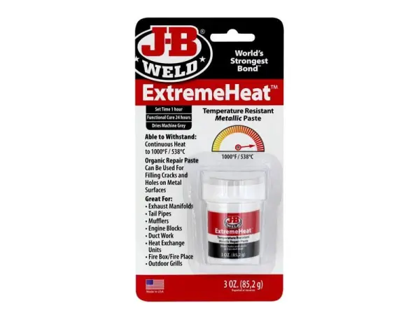 J-B Weld ExtremeHeat™ Tmel, 85g, pro vysokoteplotní opravy