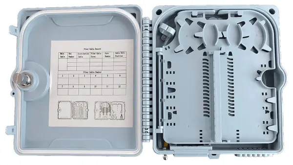 Blake Mini Splitter Containment Box for SP/APC Splitters, 8 Way, IP65