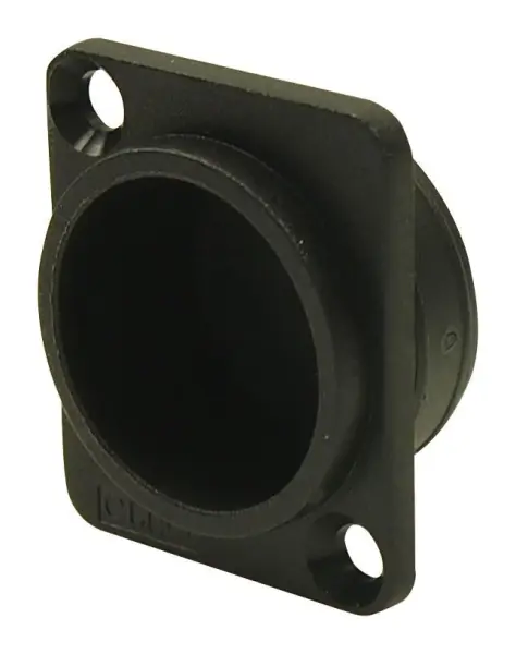 CLIFF XRP12 12mm Black Plastic Recess Plate with Countersunk Holes