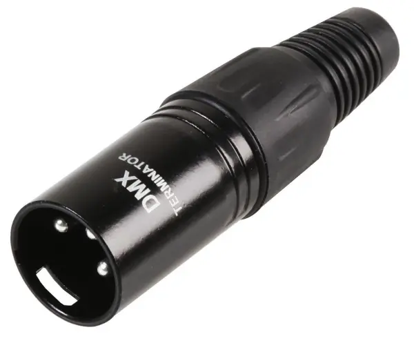 Pro Signal UK 3 Pin XLR DMX Terminator Pack of 2