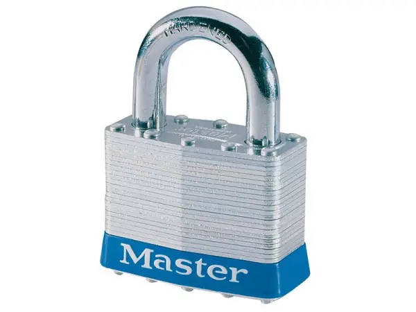 Master Lock Laminated Steel 51mm Padlock, 4-Pin