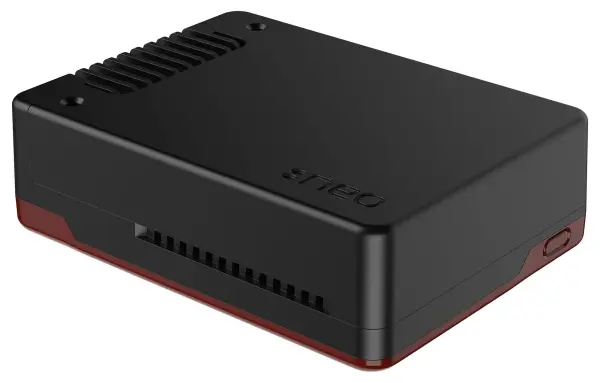 Argon NEO 5 Case for Raspberry Pi 5, Black / Red