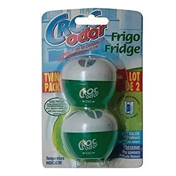 Croc Odor Fridge Power Deodoriser 2 x 33g