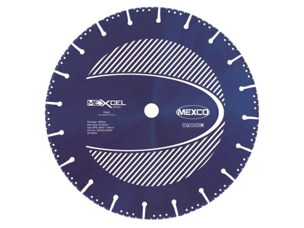 MEXCO XCEL Metal Cut Diamond Blade 300mm x 20mm