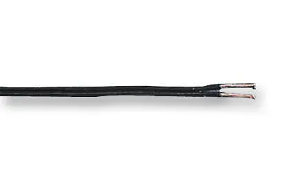 PRO POWER 13 Strand Figure-8 Speaker Cable Ribbed Black 100m Reel