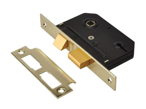 UNION - ES-SL Essentials Kunci Mortise 3 Lever Sashlock Tembaga Gerek 79mm 3in