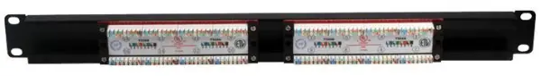 PRO SIGNAL 16-Port Patch Panel Cat6, 1U, RJ45