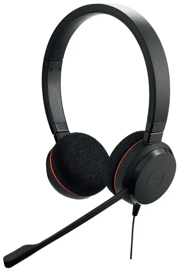JABRA Evolve 20 USB Stereo On-Ear Headset, Teams Certified