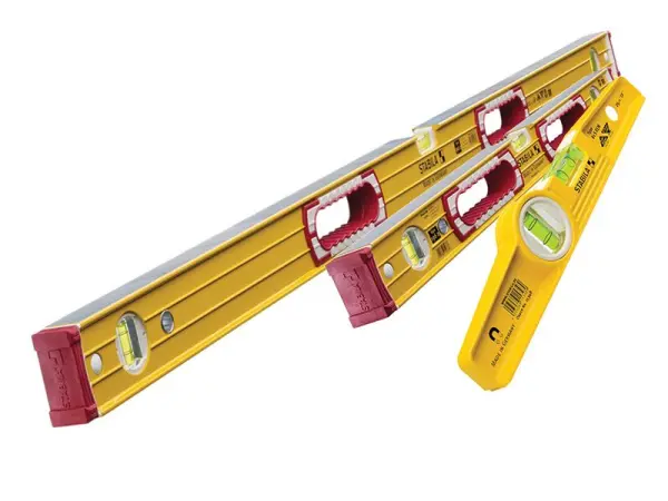 Stabila 196-2 Pakket - 60cm & 120cm Waterpassen met Torpedo Waterpas