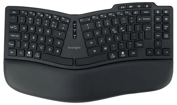 Kensington KB675 EQ Pro Fit Ergo TKL Wireless Keyboard Black 880g