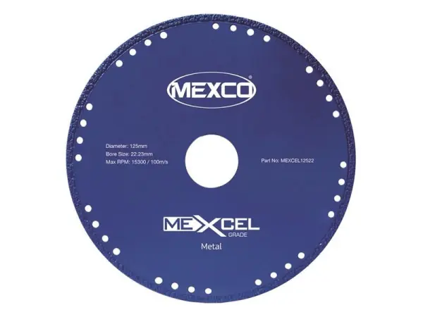 MEXCO XCEL Diamanttrennscheibe 125mm für Metall