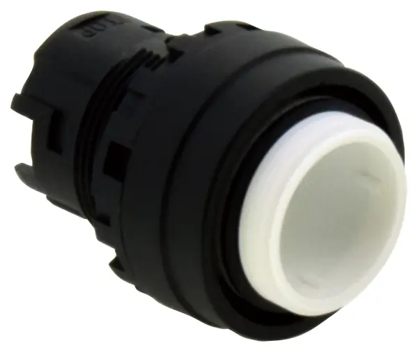 IDEC YW1L-MF00 Momentary Push Button Actuator Switch, Black, 22mm