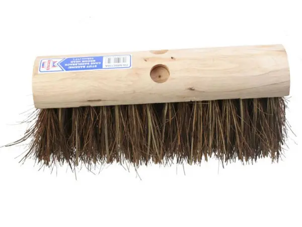 Faithfull Stiff Bassine & Cane Saddleback Broom Head, 325mm