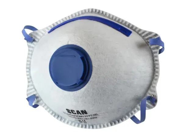 Scan FFP2 Valved Disposable Odour Mask (Pack of 3)