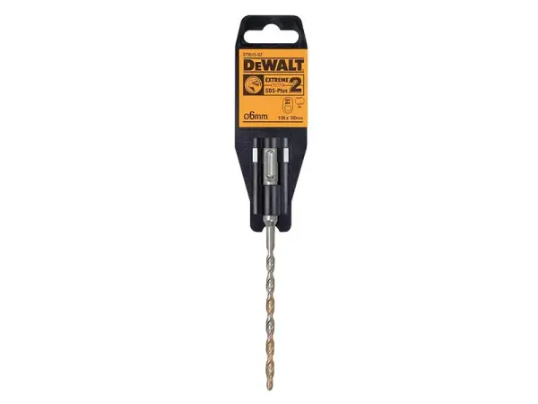 Dewalt SDS Plus EXTREME 2® Boorbeitel 6x160mm, Carbide Punt