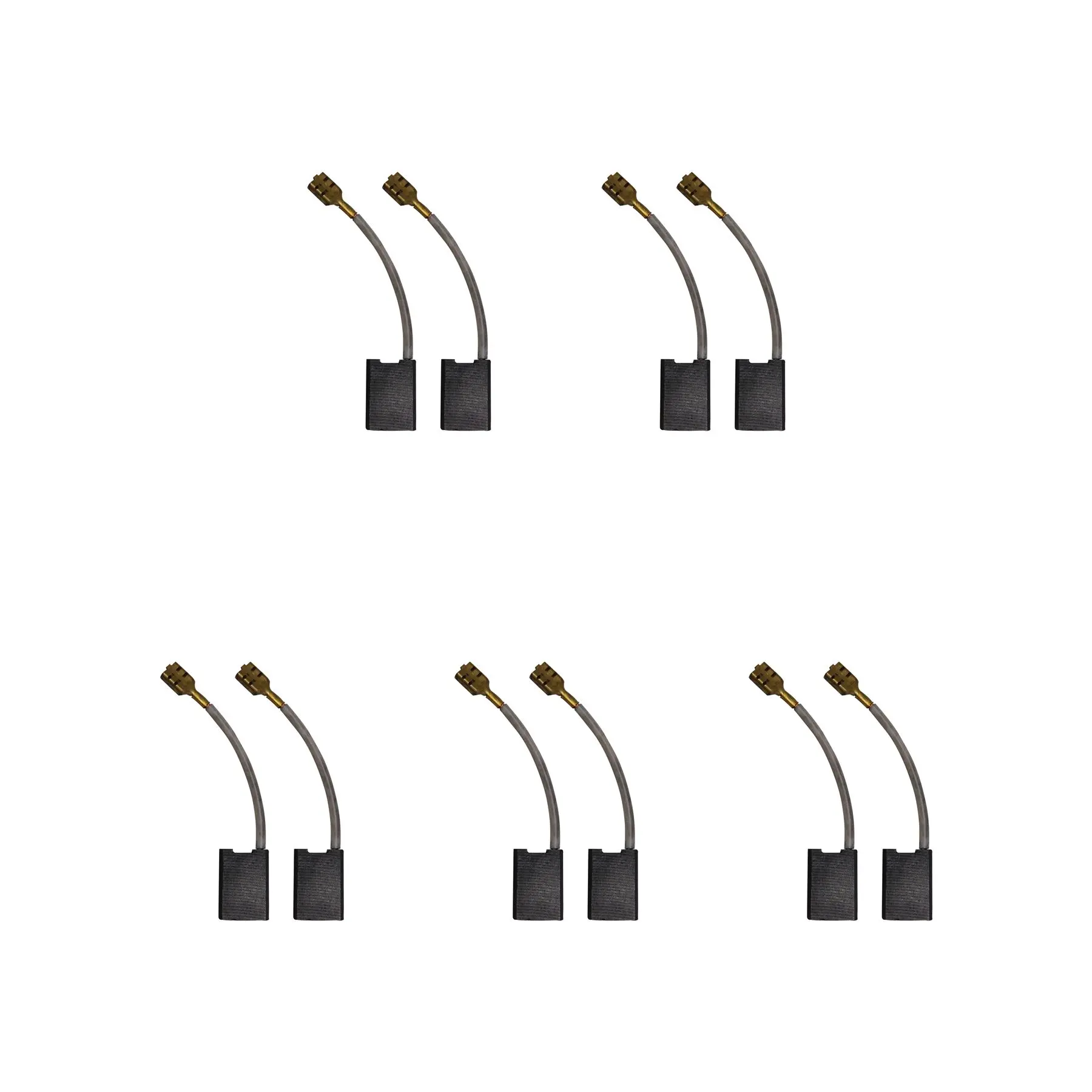 CarbonBr - 5 Σετ Ανθρακωσών Για AEG Τριβείο, 8 x 14 x 20mm