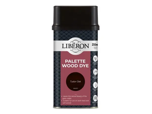 Liberon Tinta per Legno Palette - Tudor Oak, 250ml