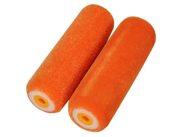 Faithfull Flock Foam Mini Roller Refill (Pack of 2)