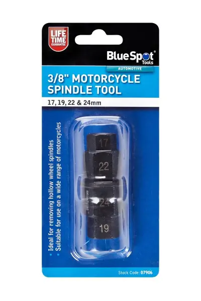 Blue Spot Tools - Alat Spindle Motosikal 3/8 (17, 19, 22 & 24mm)