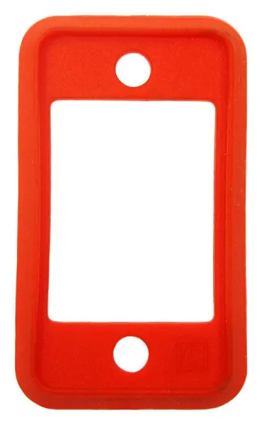 CLIFF CP299817 Gasket Dust Cap, Red for Slim Feedthrough Connectors