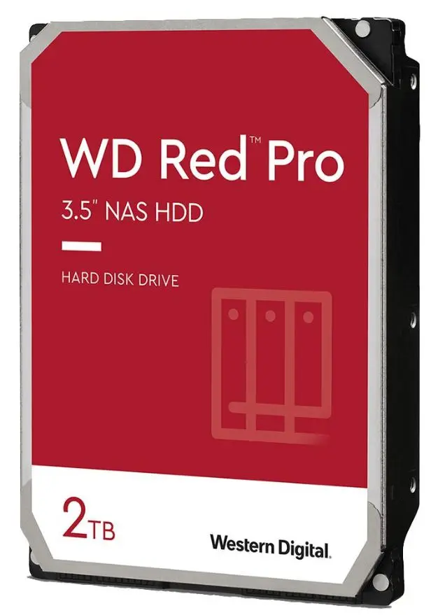 WD Red Pro NAS Disco Rigido Interno 3.5'', 2TB 7200RPM, SATA 6Gb/s