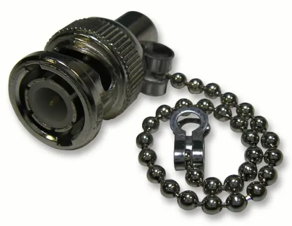 PRO SIGNAL מתאם BNC מסיים עם שרשרת, 75 אוהם