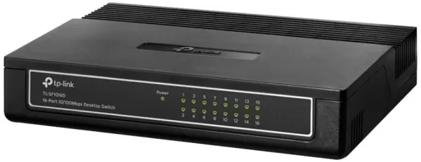 TP-LINK Switch Fast Ethernet 16 Portas Não Gerido