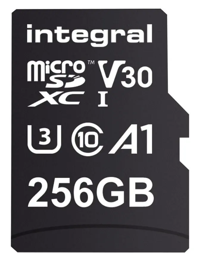 INTEGRAL UltimaPro Premium MicroSDXC UHS U3 V30 A1 Speicherkarte (256GB) mit 50