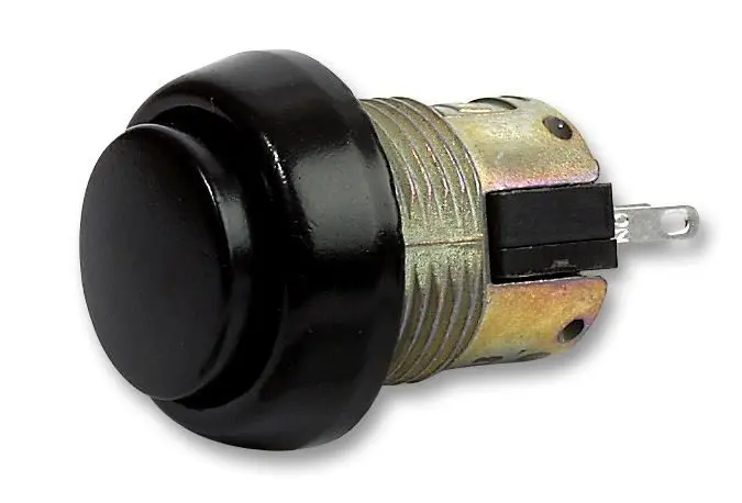 ITW Switches מתג 76-94 Series SPDT רגעי, שחור