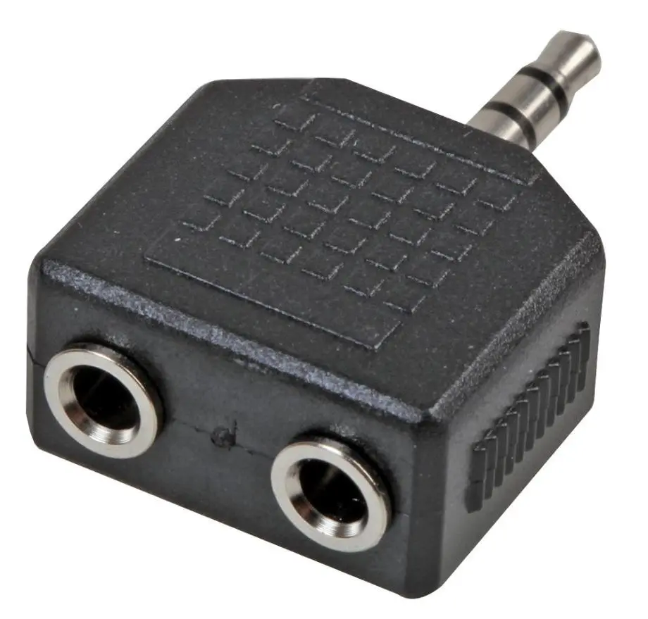 Pro Signal Divisor de Jack para Auscultadores 3.5mm, 2x Estéreo
