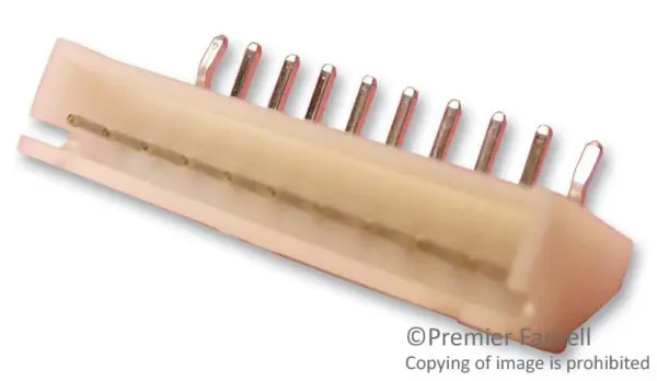 JST XH Conector Angulado Derecho 10 vías, Paso 2,5mm