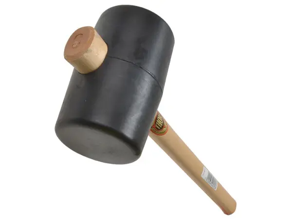 Thor 957 90mm Rubber Mallet (Black Head, 1200g)